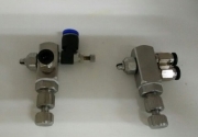 SS siphon mini air&water  atomizing nozzle