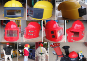 oxygen supply type helmet sandblasting Protection cloth